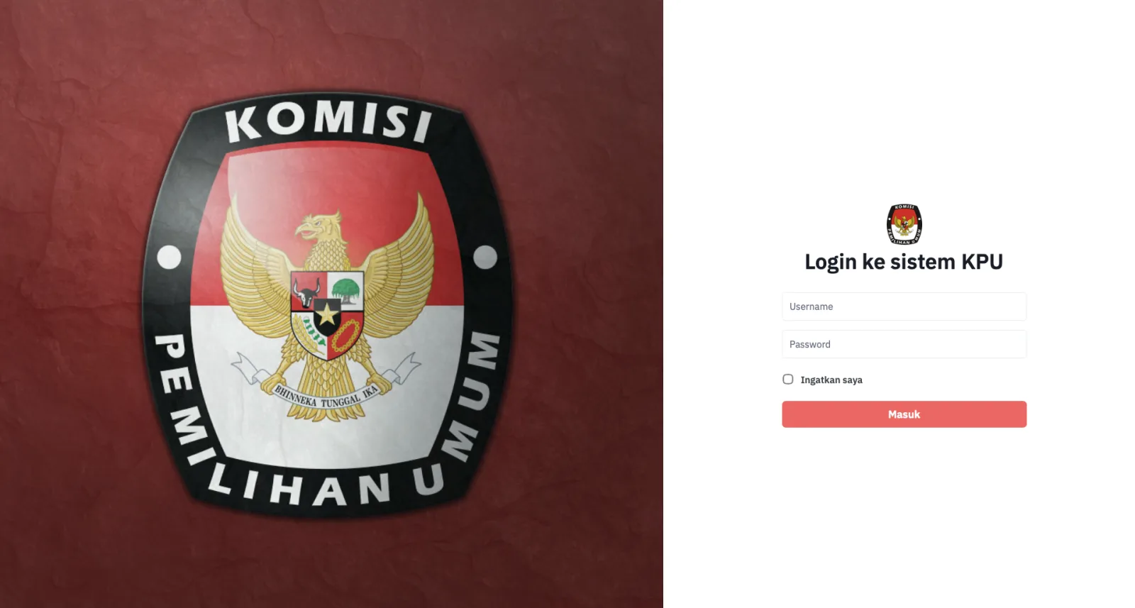 Sistem Informasi KPU